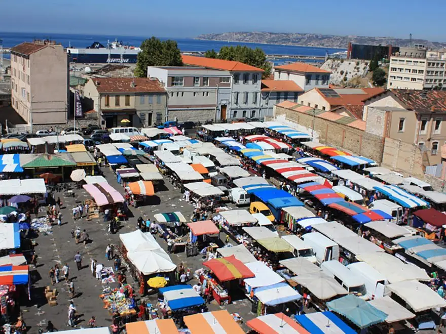 Marché du Prado à Marseille 6e