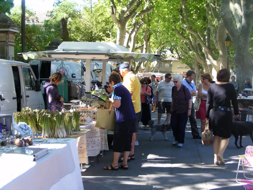 Marché Provençal à Maussane-les-Alpilles (13)