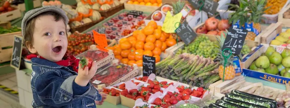 Marché du Patio Fleuri à Sainte-Maxime (83)