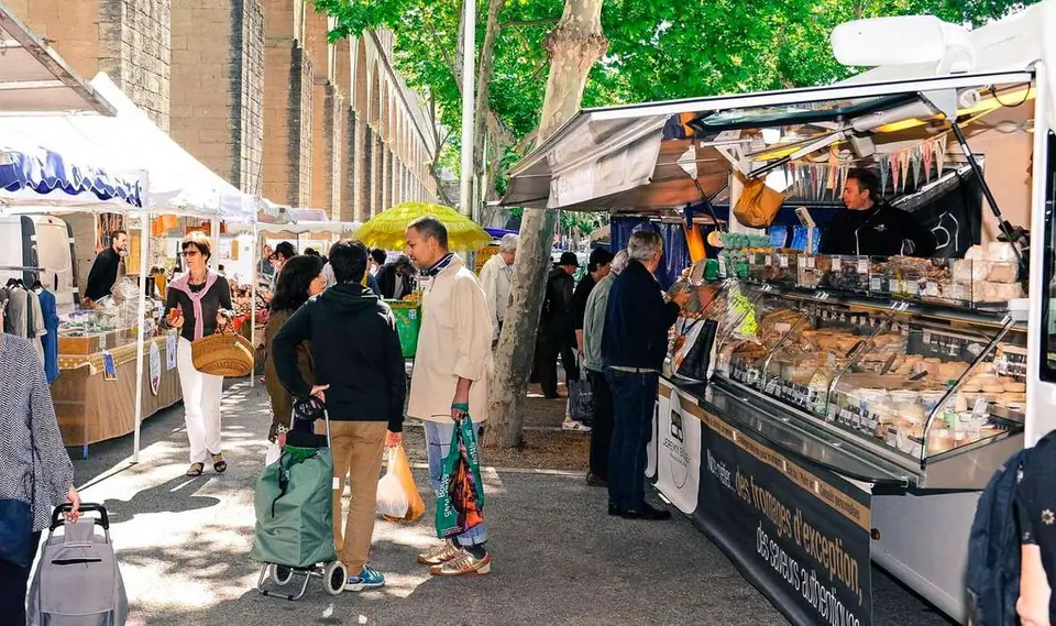 Marché des Arceaux à Montpellier (34)