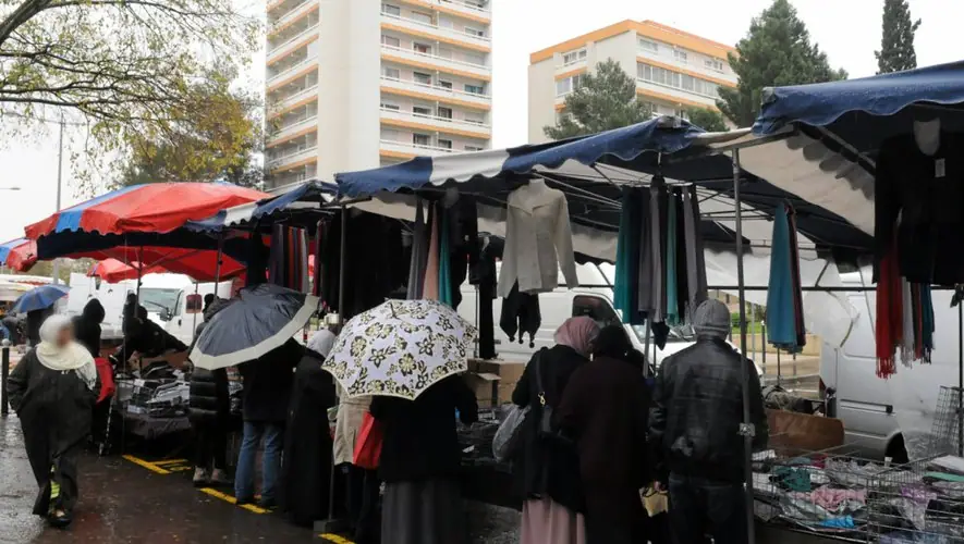 Marché Mosson à Montpellier (34)