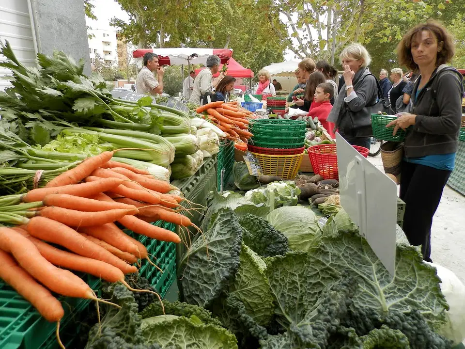 Marché de Celleneuve à Montpellier (34)