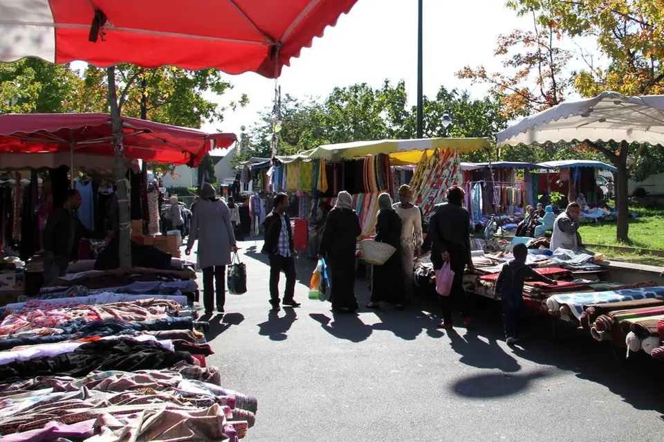 Marché des Tarterêts à Corbeil-Essonnes (91)
