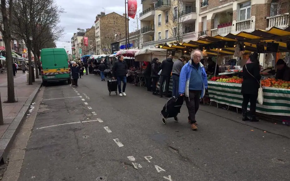 Marché de Chanzy aux Pavillons-sous-Bois (93)
