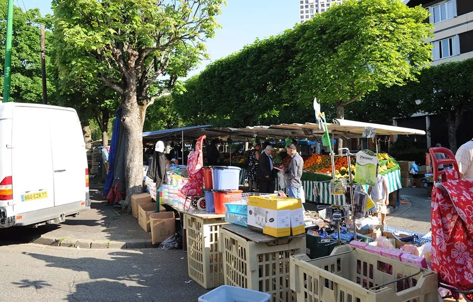 Marché Rue de Rome à Alfortville (94)