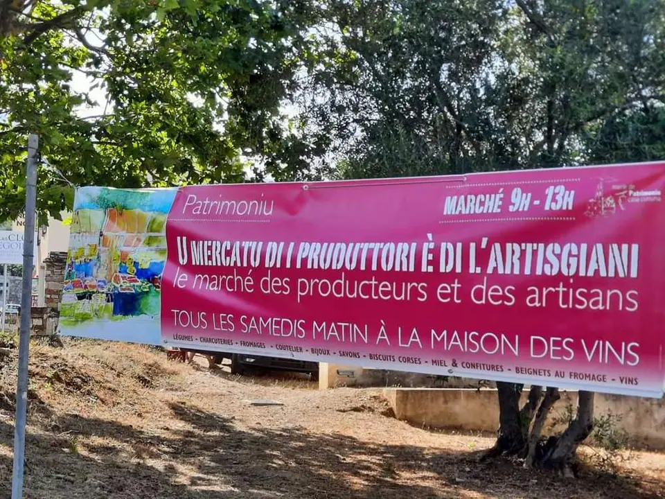 Marché des Producteurs à Patrimonio (2B)