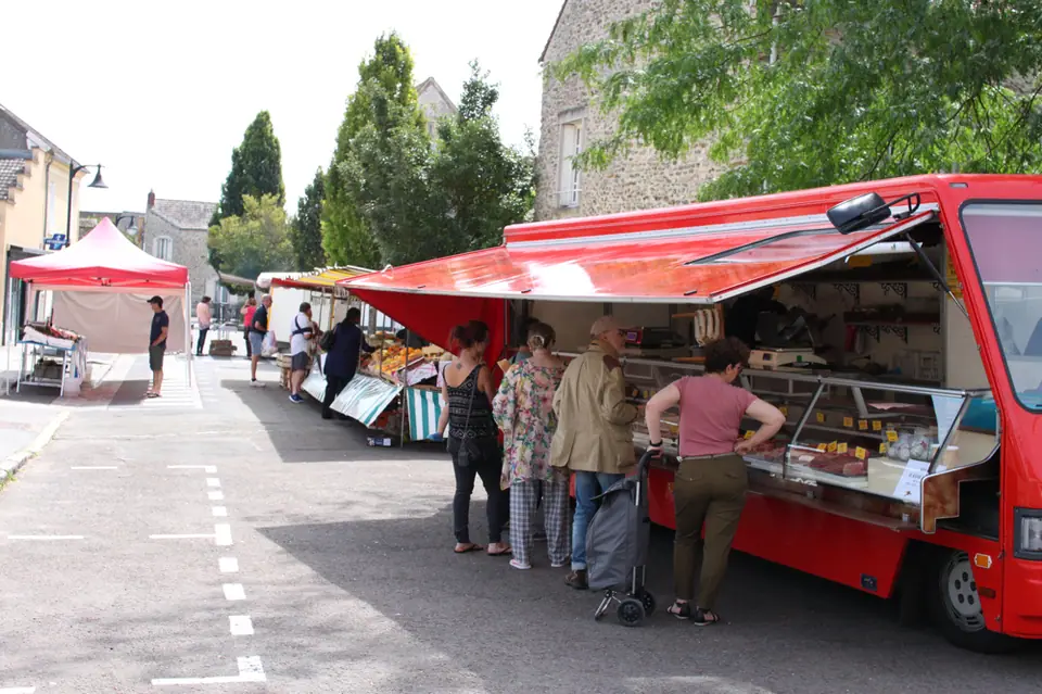 Marché d'Ablis (78)
