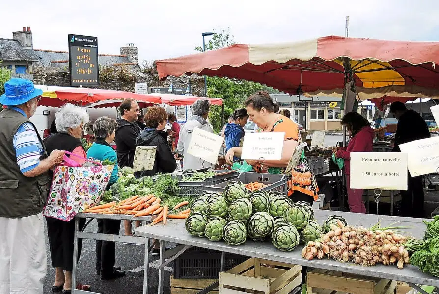 Marché de Saint-Laurent à Plerin sur Mer (22)