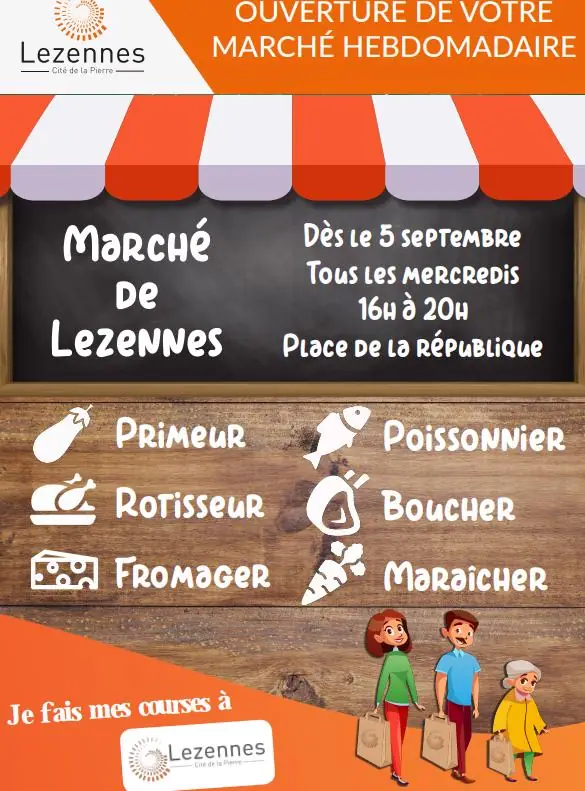 Marché du Centre à Lezennes (59)