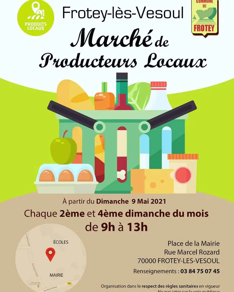 Marché des Producteurs à Frotey-lès-Vesoul (70)