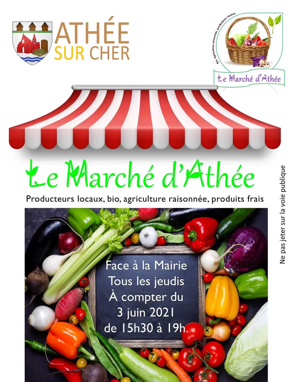Marché du Centre à Athée-sur-Cher (37)