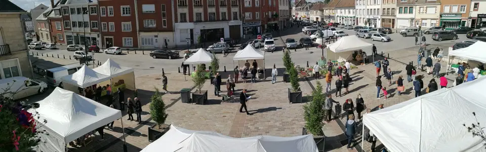 Marché du terroir à Breteuil (60)