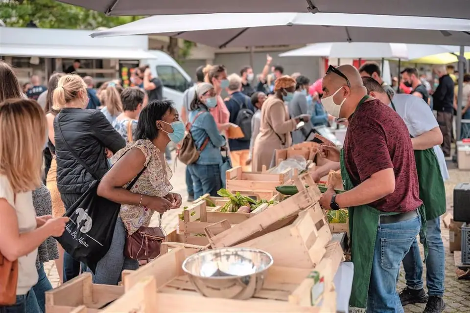 Marché du Centre à Neuilly-sur-Marne (93)
