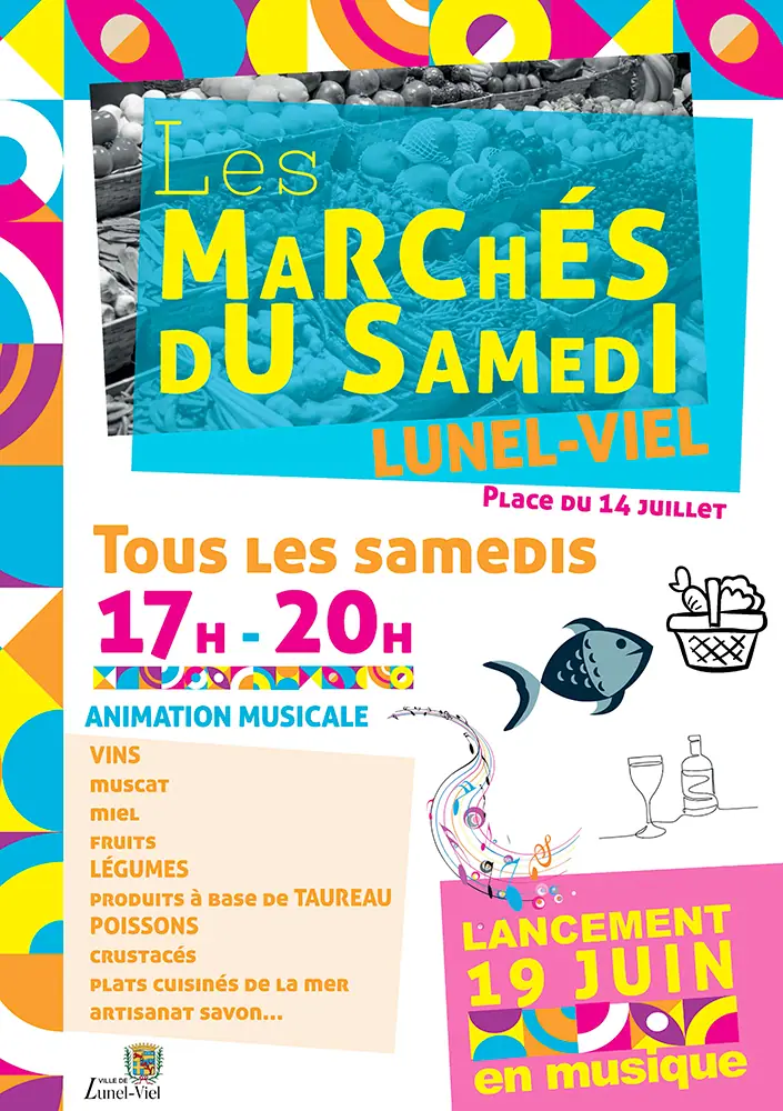 Marché de Producteurs à Lunel-Viel (34)