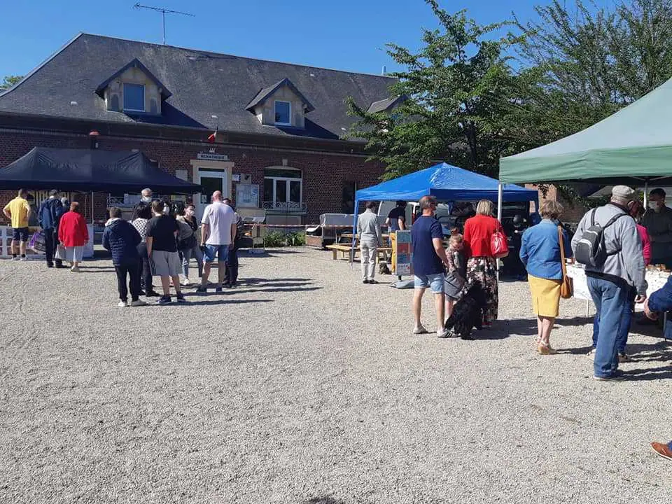 Marché des producteurs à Savy (02)