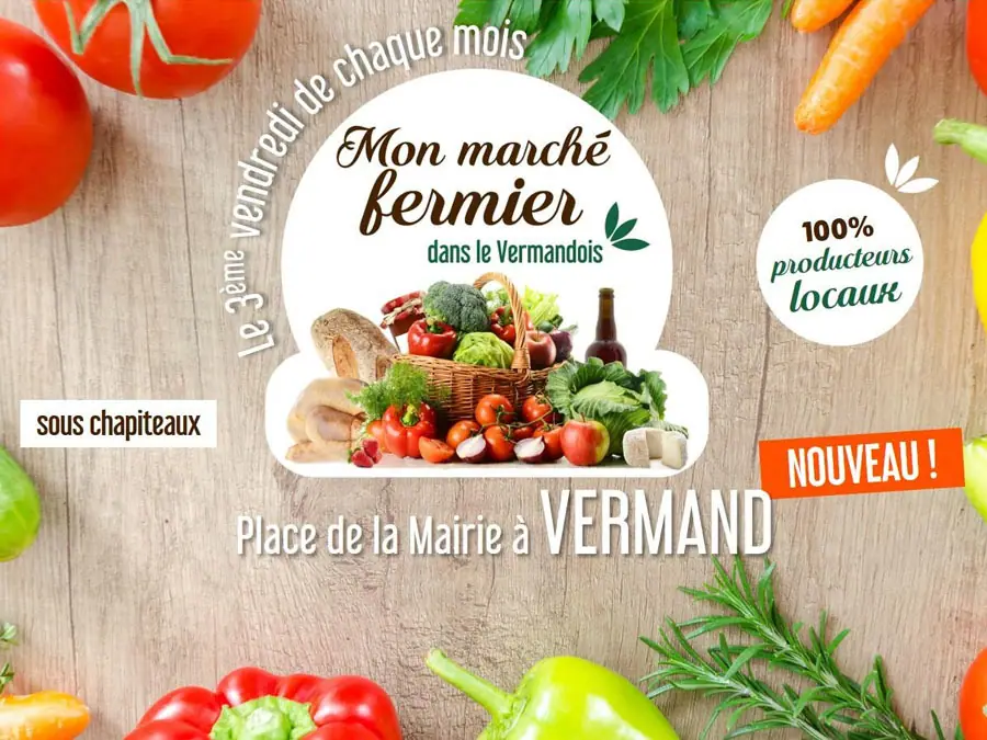 Marché Fermier à Vermand (02)