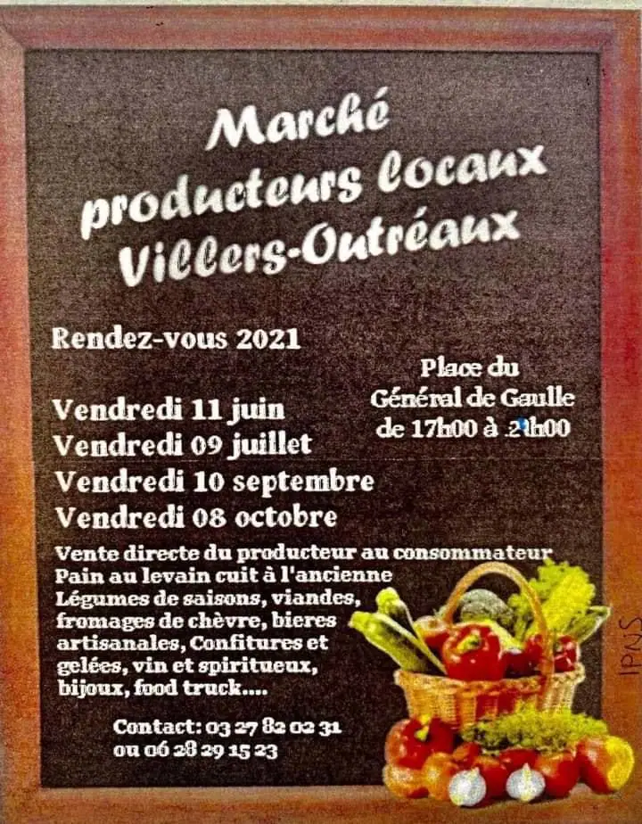 Marché du Centre à Villers-Outréaux (59)