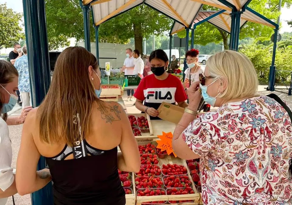 Marché du Sarlac à Moissac (82)