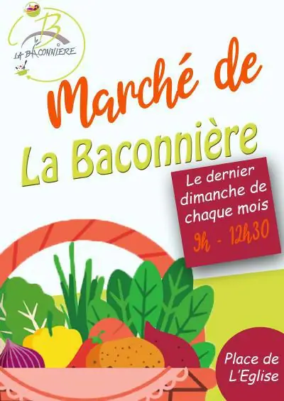 Marché du Centre à La Baconnière (53)