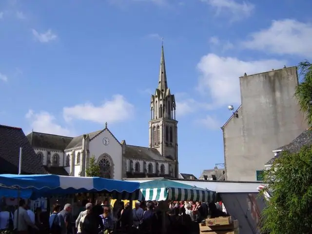 Marché du Bourg à Moëlan-sur-Mer (29)