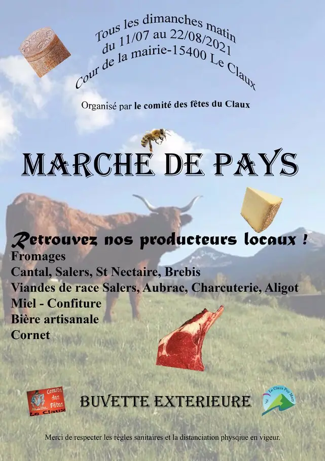 Marché d'été au Claux (15)