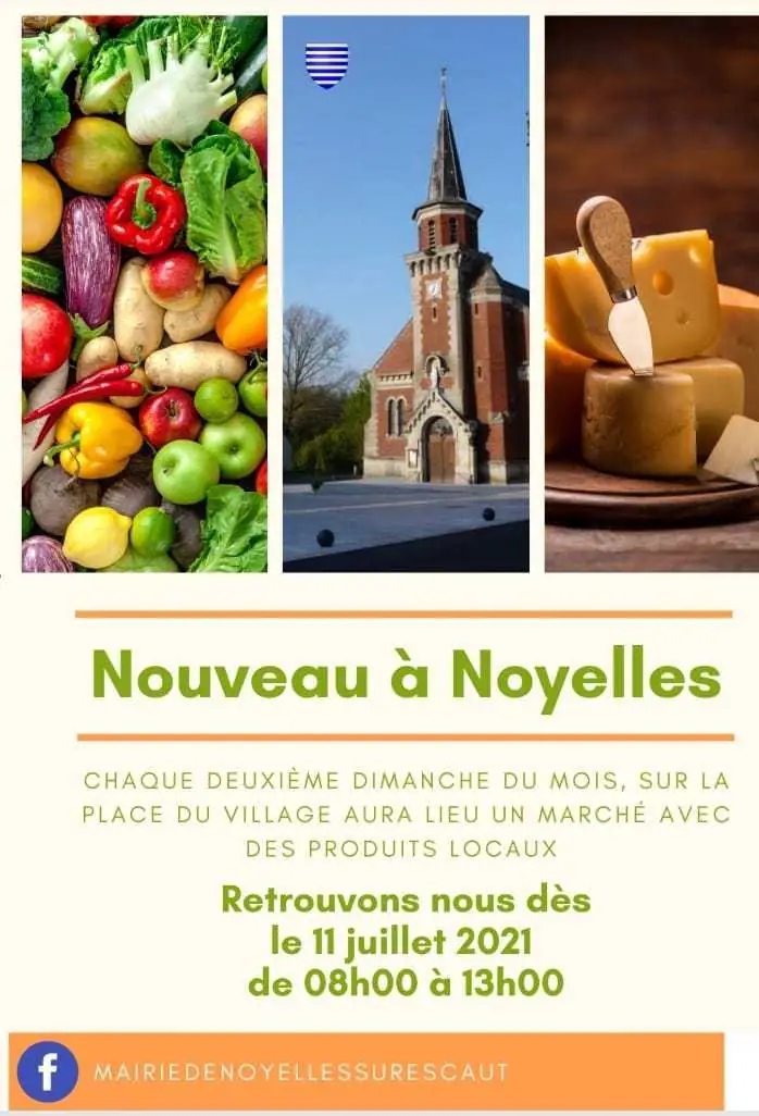 Marché du Centre à Noyelles-sur-Escaut (59)