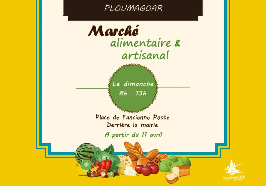 Marché artisanal à Ploumagoar (22)
