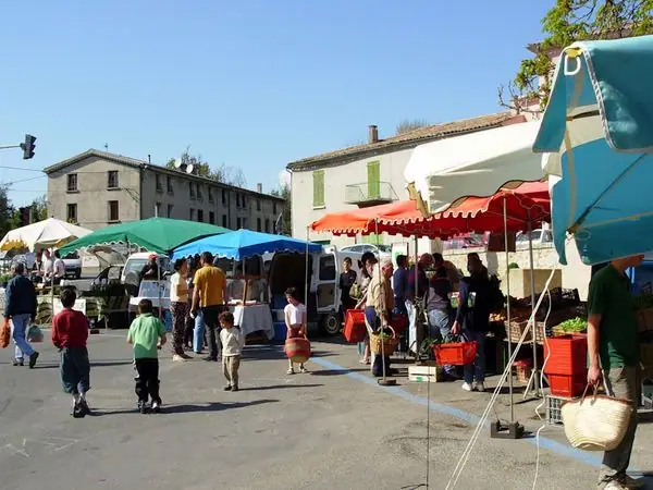 Marché Bio à La Brillanne (04)