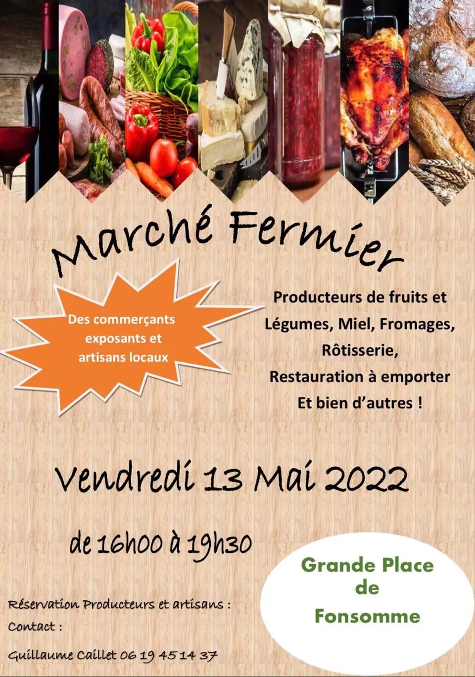 Marché Fermier à Fonsomme (02)