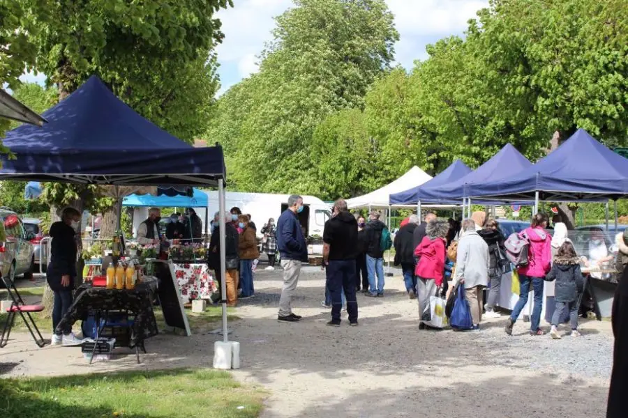Marché de producteurs à Bernes-sur-Oise (95)