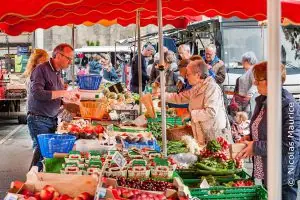 Marché du Centre à Mortagne sur Sevres (85)