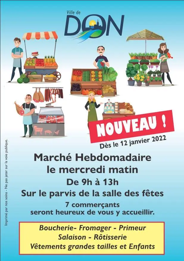 Marché du Centre à Don (59)