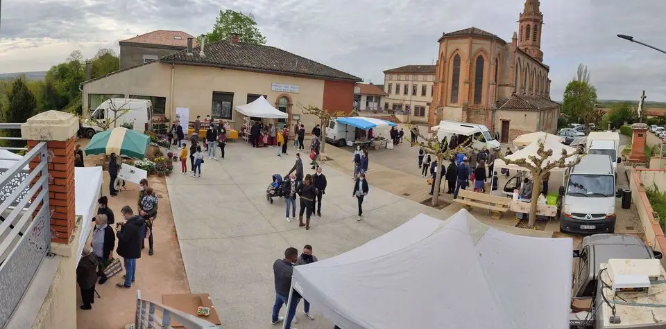 Marché du Centre à Cordes-Tolosannes (82)