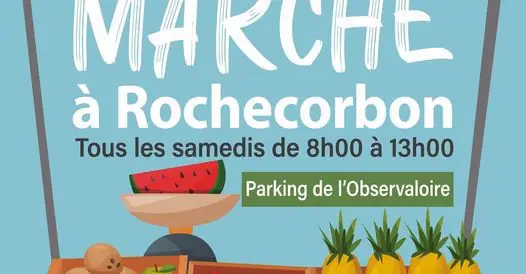 Marché du Centre à Rochecorbon (37)