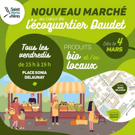 Marché des Producteurs à Saint-Martin-d'Hères (38)