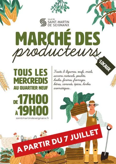 Marché Quartier Neuf à Saint-Martin-de-Seignanx (40)