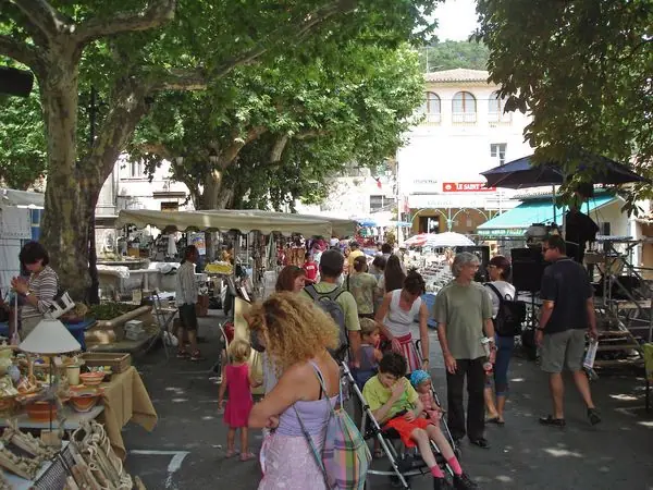 Marché du Centre à Callas (83)