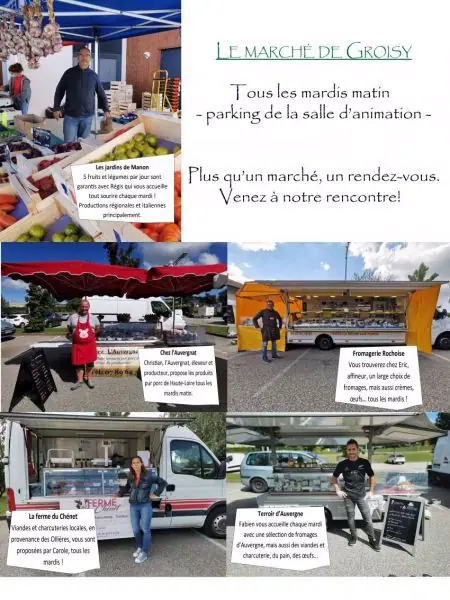 Marché du Centre à Groisy (74)
