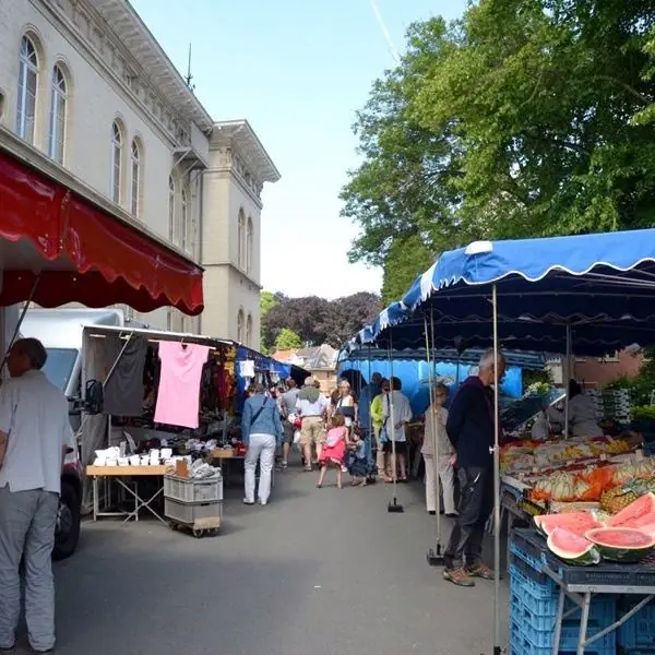 Marché de Boitsfort à Watermael-Boitsfort (Belgique)