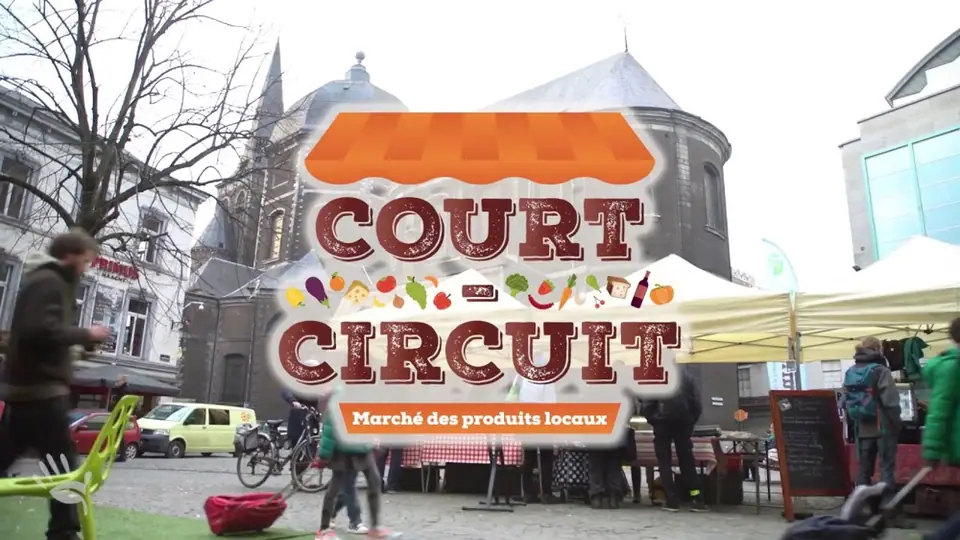 Marché Court-Circuit à Liège (Belgique)