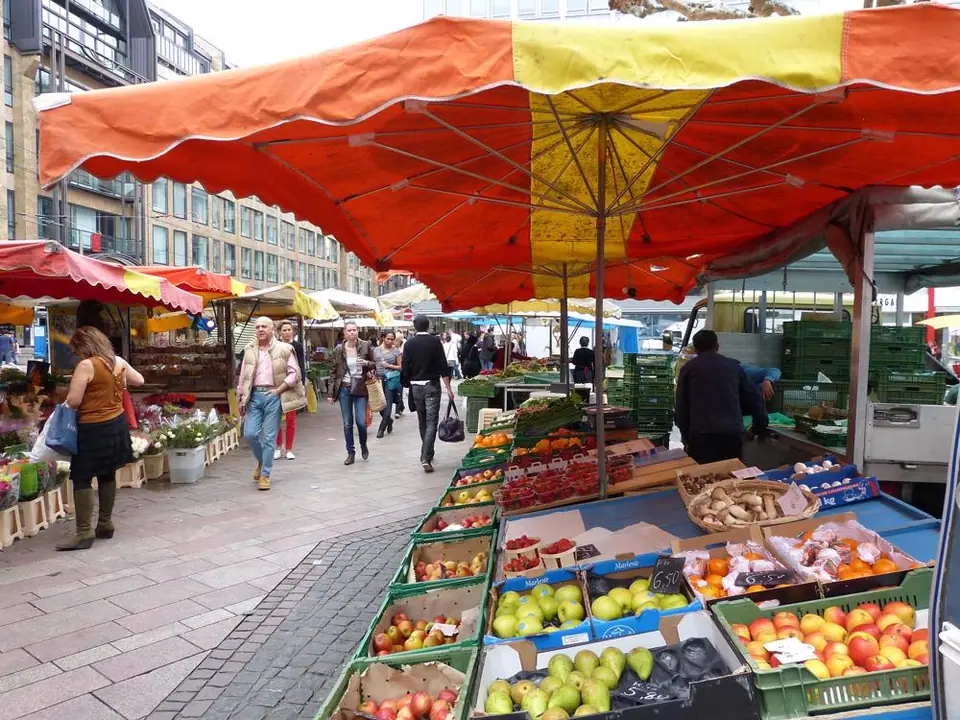 Marché Alimentaire Fusterie à Genève (Suisse)