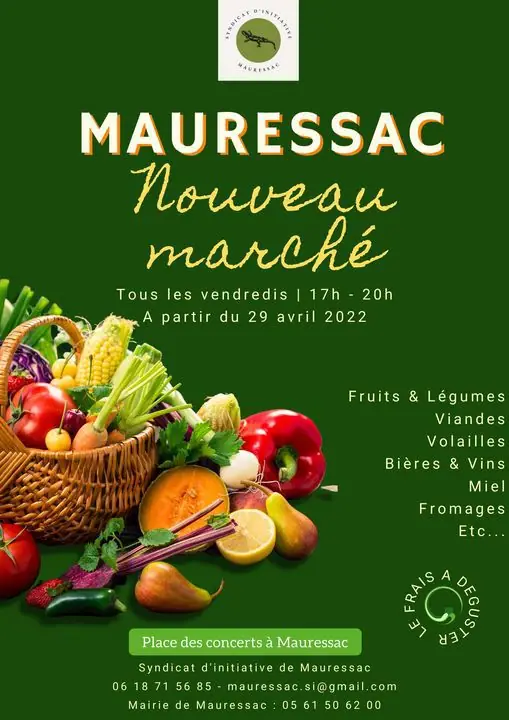 Marché du Centre à Mauressac (31)