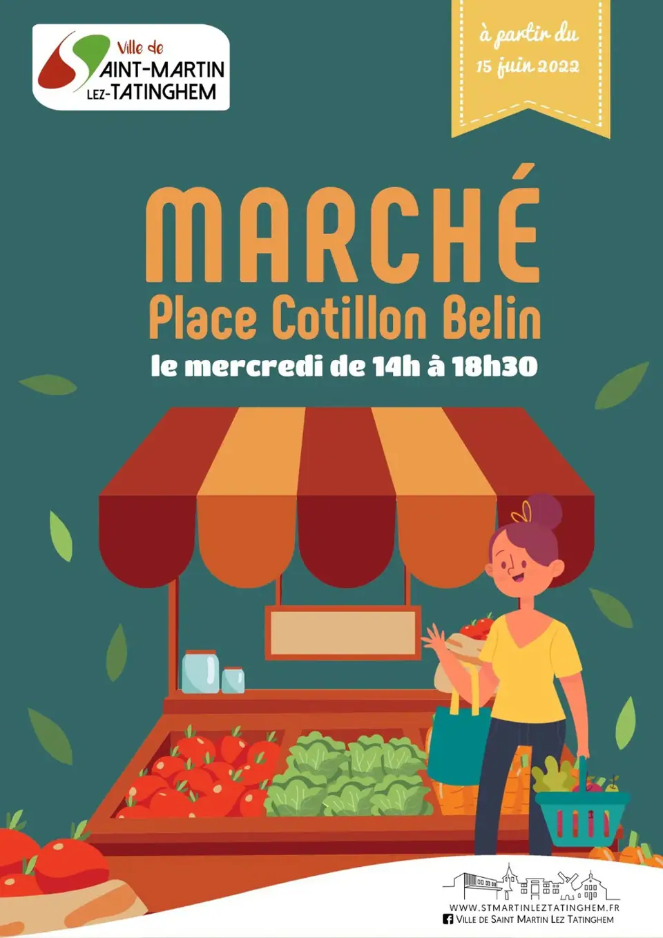 Marché du Centre à Saint-Martin-lez-Tatinghem (62)