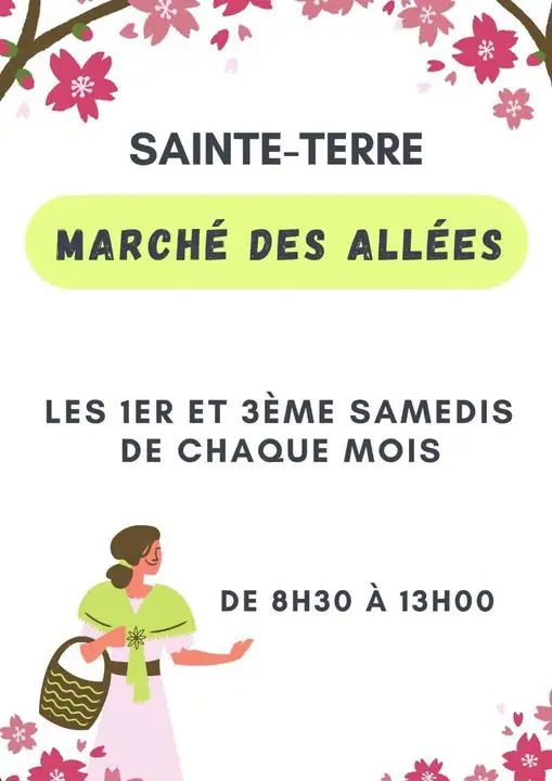 Marché des Producteurs à Sainte-Terre (33)