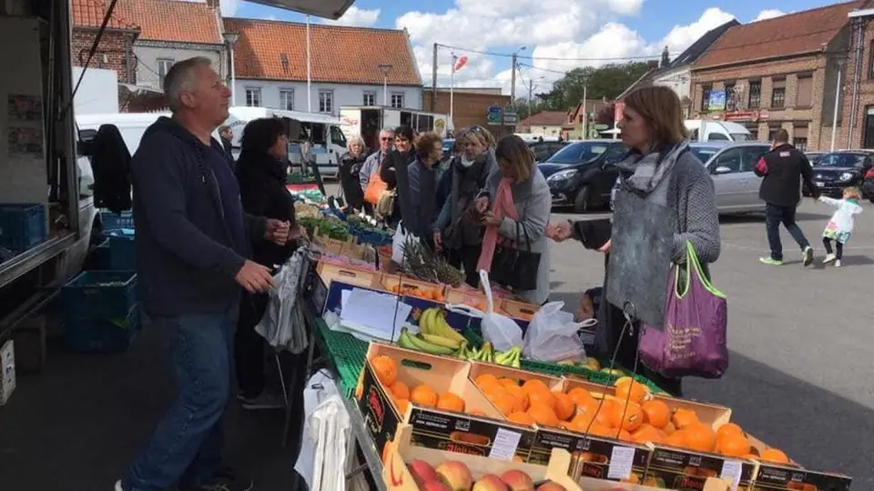 Marché de la Mairie à Busnes (62)