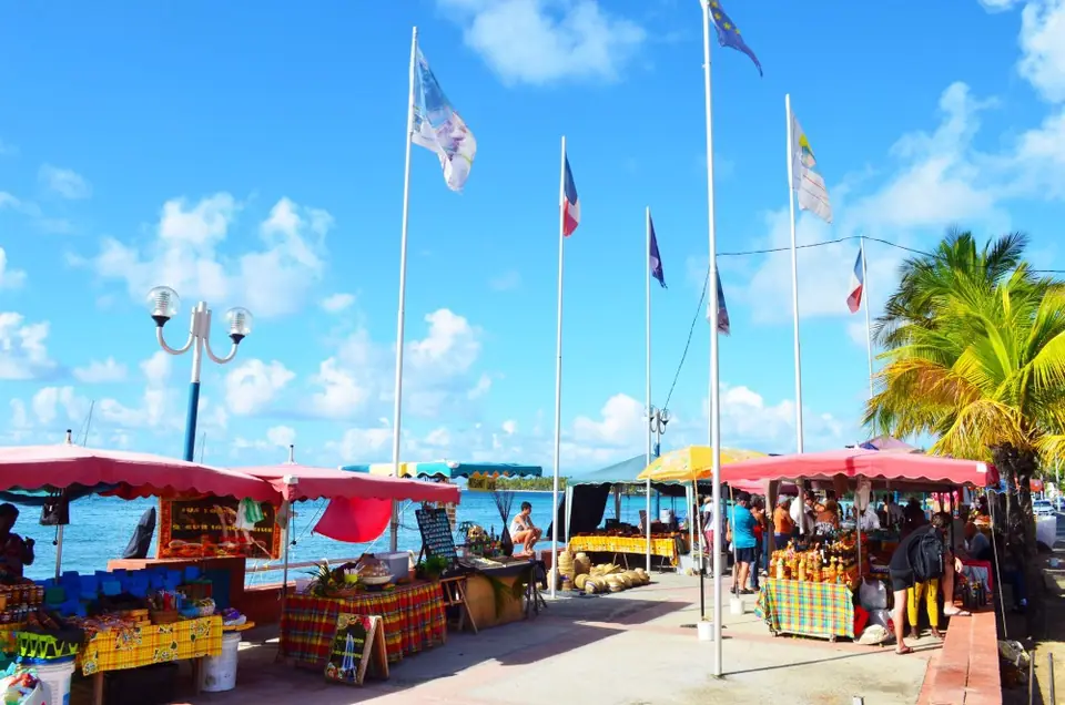 Marché du Centre à Saint-Anne (971)
