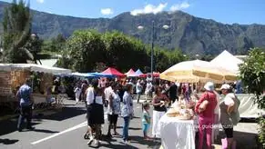 Marché du Centre à Cilaos (974)