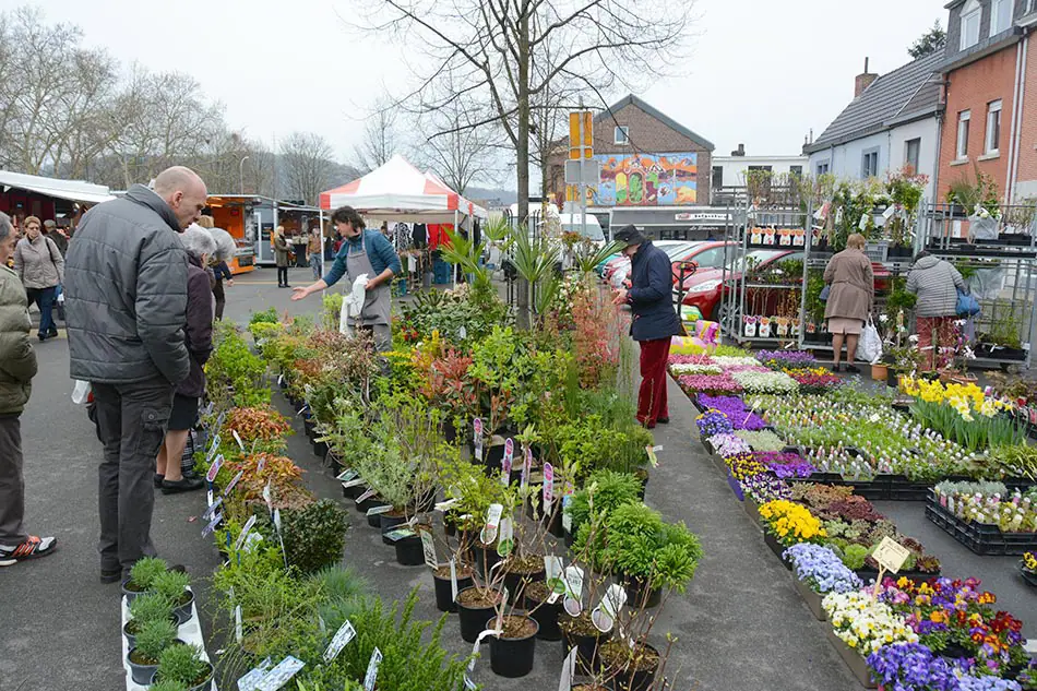 Marché de Chênée à Liège (Belgique)