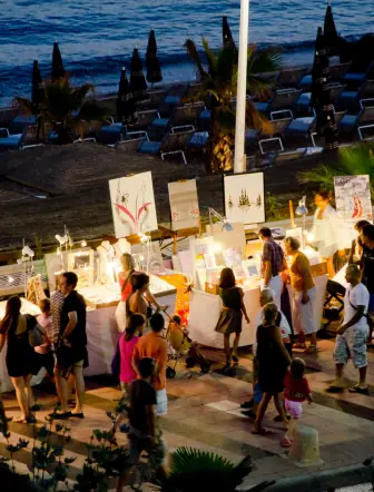 Marché du clair de Lune à Fréjus (83)