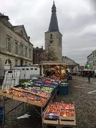 Marché du Centre à Jodoigne (Belgique)